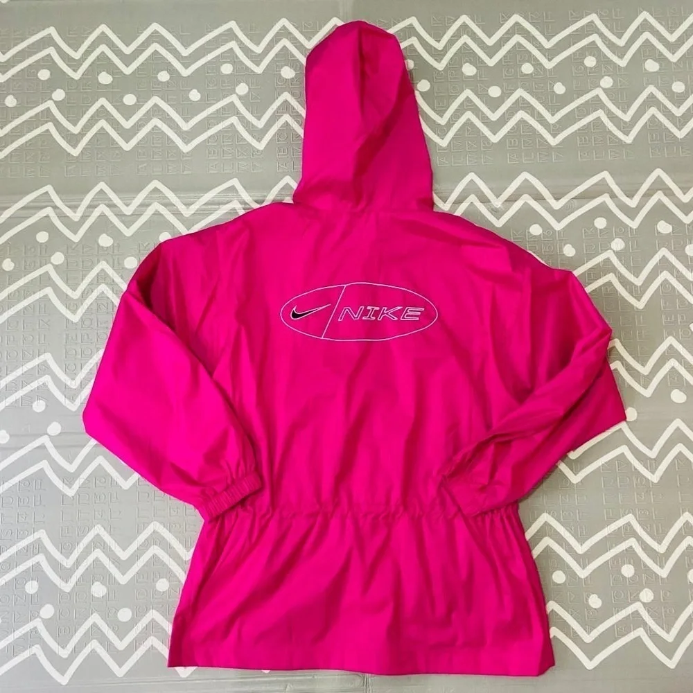 Nike vintage retro oversized jacket windbreaker coat poncho